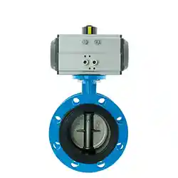 Pneumatic Flange Butterfly Valve